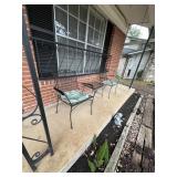 Metal outdoor furniture