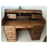 Oak Roll Top desk