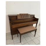 George Steck Piano and bench