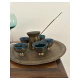 Vintage Brass Tea or coffee set