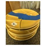 Glazed JAPAN divided plates