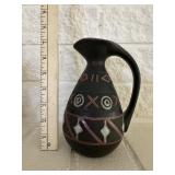 Pottery pitcher