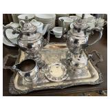 Silver-plate Serving set