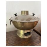 Vintage Brass Hot pot(chafing dish)