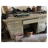 Metal desk