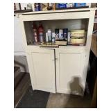 Wooden double door cabinet