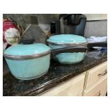 Pair of CLUB cooking pans w/lids