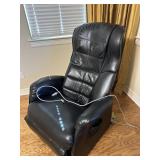 Leather massage chair-works