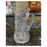 Crystal glass Pitcher