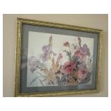 Large framed print