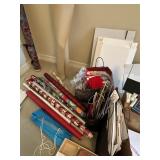 Misc Holiday wrap, bags etc