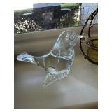 Solid glass Bird