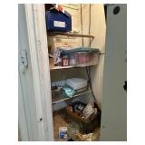 Misc home decor lot-hall closet