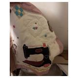 Sewing lap quilt