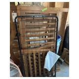 Wooden baby bed