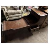 Wooden coffee table