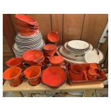 Poppy Trail dishes