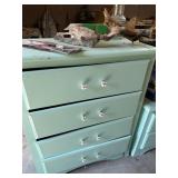 Chest of drawers and nightstand