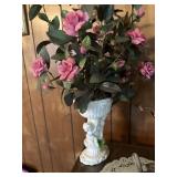 Glazed planter