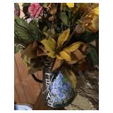 Handpainted enamelware coffee pot