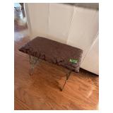 Padded footrest?