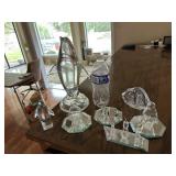 MIsc glass Penguin decor