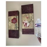 Pair of pictures lot