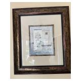 Plant framed print