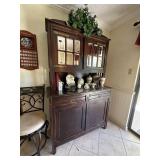 Antique oak kitchen cabinet