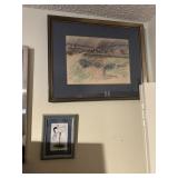 Misc framed pictures