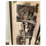 Framed Farm print