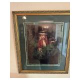 Framed Girl print