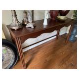 Wooden sofa table