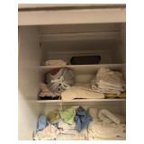 Misc contents of laundry room, hall bathroom