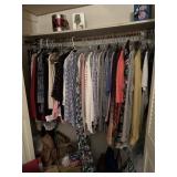 Misc contents of ladies closet size M to L