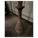Glazed vase