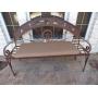 Iron outdoor TEXAS bench