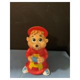 Plastic album piggy bank 9 inches tall