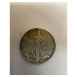 Walking liberty 1944 half dollar