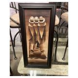 Framed picture 23"x11"