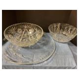 Assorted glassware