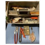 Tub of miscellaneous items