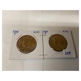 2002 P and D half dollar set