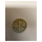 Walking liberty 1943 half dollar