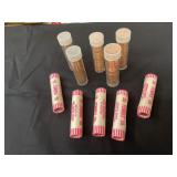 10 rolls of pennies