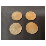Assorted Date Eisenhower Dollar Coins