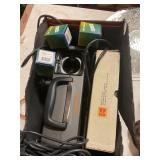 Slide projector in case