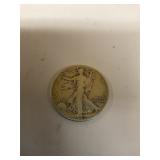 Walking liberty 1943 half dollar