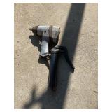 Grease gun and impact wrench