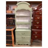 Chest W Bookshelf 3drawers